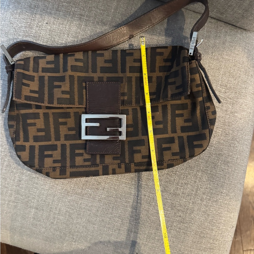Fendi Black and Brown Shoulder Bag - Picture 14 of 16